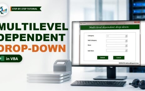VBA Multilevel Dependent Drop-Down in a UserForm