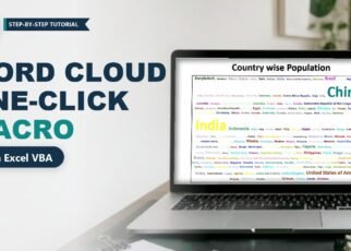 Word Cloud in Excel Using VBA (Free Download)