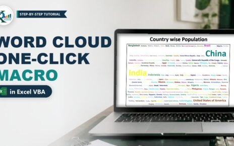 Word Cloud in Excel Using VBA (Free Download)
