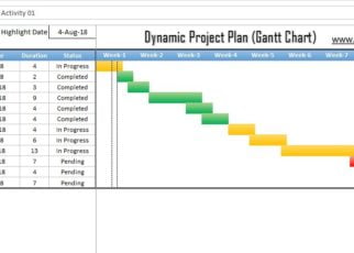 Dynamic Project Plan