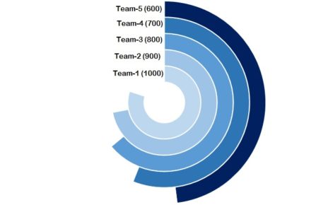 Multi Level Doughnut Chart