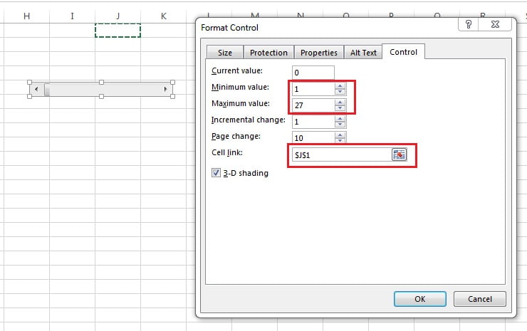 Excel Step Chart