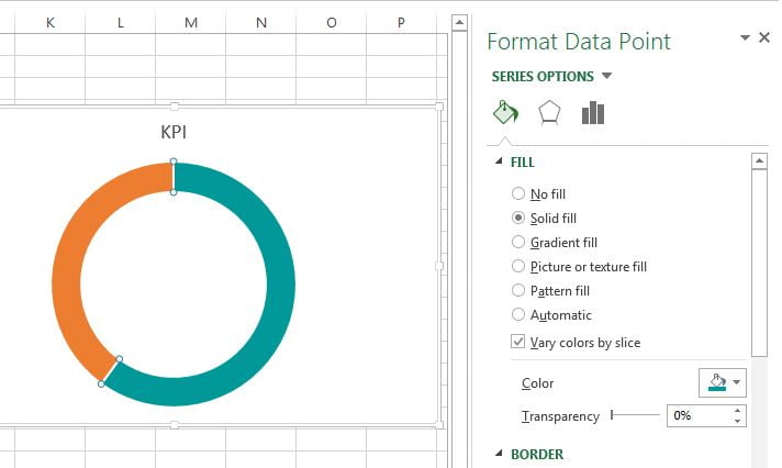 Excel Doughnut Chart Thickness