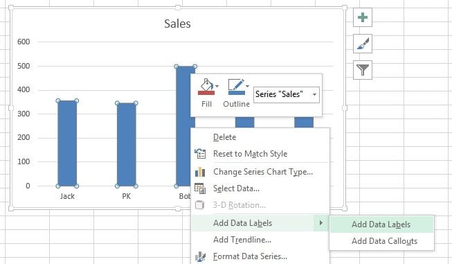 Add Data Labels